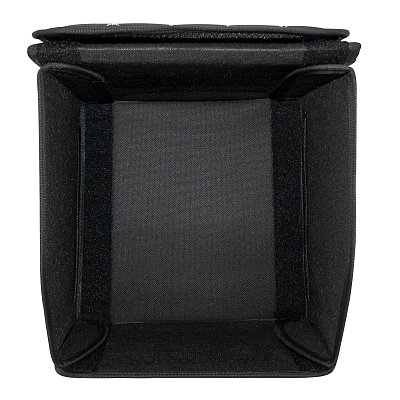 Органайзер в багажник экокожа 30х30х30см черный/белый GS 114323