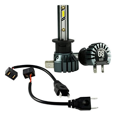 LED Автолампа H1 15V 15W 6500K 3000 Lm X2-H1 Green Star 2шт