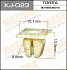 Клипса пластм. крепежная KJ-023/К-023 Masuma