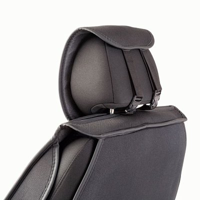 Накидки на сиденье Car Performance передние 2 шт fiberflax черн/серые CUS-2062 BK/GY