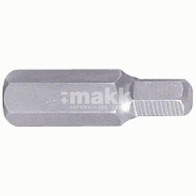 Вставка (бита) торцевая 10 мм, HEX, 12 мм, L = 36 мм King Tony 163612H