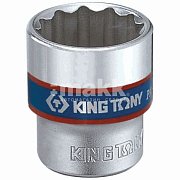 Головка торцевая стандартная двенадцатигранная 1/4", 10 мм King Tony 233010M