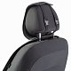 Накидки на сиденье Car Performance передние 2 шт  fiberflax черные CUS-1042 BK
