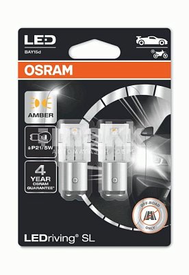 Автолампа P21/5W 12V OSRAM 7528DYP-02B