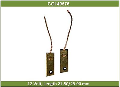 Щетка генератора 8*5*23 12V (ком-кт 2 шт.) CG140576 Cargo