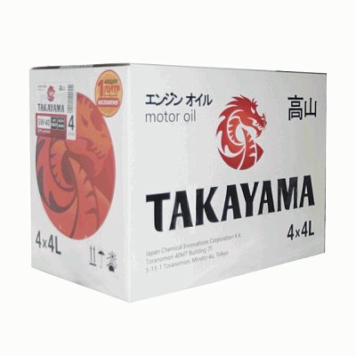 Масло моторное TAKAYAMA Adaptec 5W40 синт. API SN/CF ACEA A3/B4  4л металл