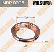 Прокладка пробки масляного поддона 11.2x17.4x2.7 Nissan Infiniti MDP-0026 Masuma