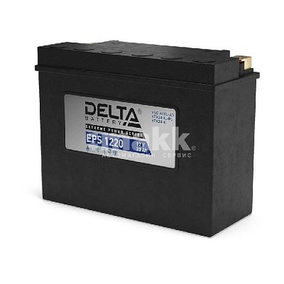 Мото аккумулятор 24 Ач Delta о/п (YTX24HL-BS, YTX24HL) 