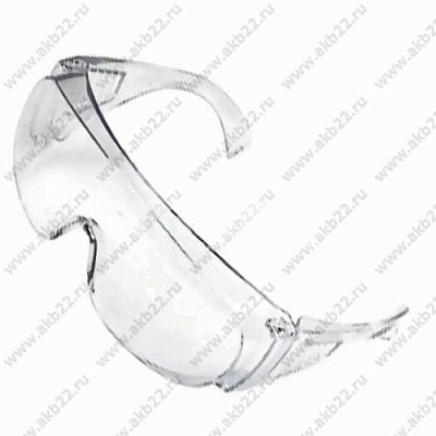 Очки защитные Сибртех открытого типа, прозрачные, ударопрочный поликарбонат 89155