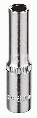 Головка торцевая глубокая шестигранная 1/4" 6 мм Кraft 700653