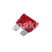 Предохранитель стандартный флажковый 40А Tesla FT40 10/100 шт/уп