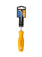 Отвертка крестовая PH1х100 мм Кraft Master KT 700461, сталь CrV 