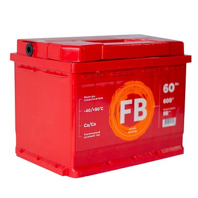 Аккумуляторная батарея 60 Ач FB п/п 24,2*17,5*19