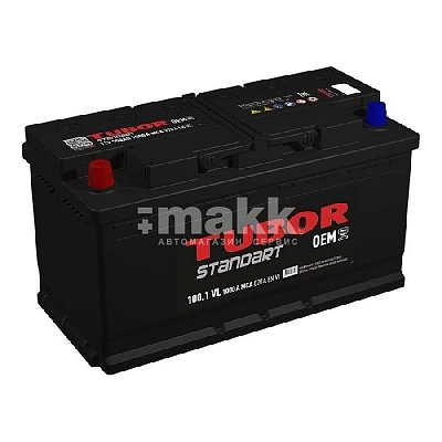Аккумуляторная батарея 100 Ач Титан Standart п/п  35,2*17,5*19,0