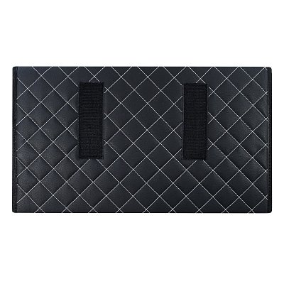 Органайзер в багажник экокожа 30х30х50см черный/белый 114023