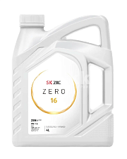 Масло моторное ZIC  ZERO 16 0W16 синт. API SN PLUS ILSAC GF-5 4л