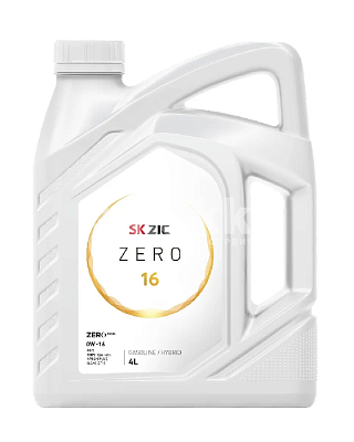 Масло моторное ZIC  ZERO 16 0W16 синт. API SN PLUS ILSAC GF-5 4л