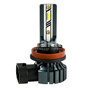 LED Автолампа H11 15V 15W 6500K 3000 Lm X2-H11 Green Star 2шт