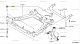 Сайлентблок подрамника Nissan X-Trail T31,Qashqai J10E передн. 54466-JD000 OEM