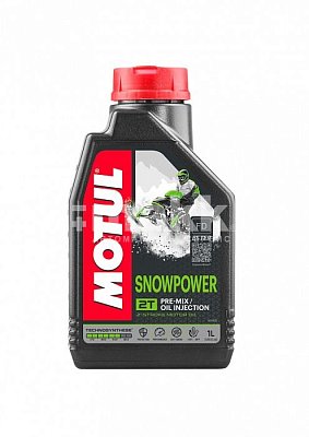 Масло моторное Motul Снег Snowpower 2T API TC 1л