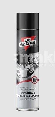 Очиститель тормозных дисков Dr. Active Brakes Cleaner 400мл аэрозоль (12шт/уп) 