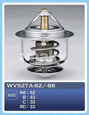 Термостат Toyota 2L#, 3L#, 5L#, LY2#, LY3# WV52TA-88 ТАМА