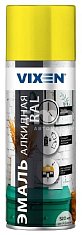 Эмаль алкидная VIXEN универсальная желтая, глянцевая аэрозоль 520мл RAL1018
