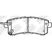 Колодки тормозные задние PN0554 NIBK