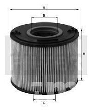 Фильтр топливный MANN PU 1033 X AUDI Q7,PORSCHE Cayenne I,Touareg I 