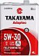 Масло моторное TAKAYAMA Adaptec 5W30 синт. API SP ILSAC GF-6A  4л металл Акция 4л+1л 