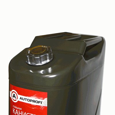 Канистра 20л стальная "Autoprofi" вертикальная крышка навинчивается 4шт/уп KAN-100 (20L) Стандарт