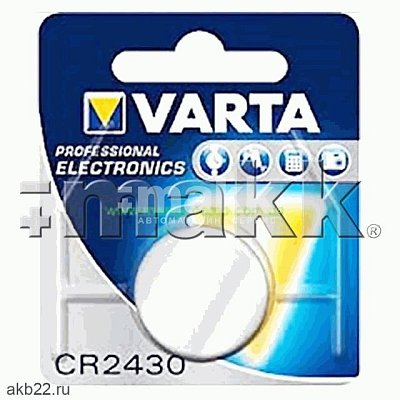 Батарейка CR2430 Varta BL-1