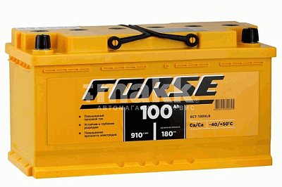 Аккумуляторная батарея 100 Ач Forse о/п  35,3*17,5*19