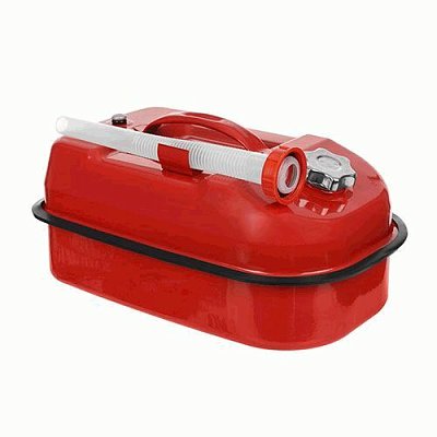 Канистра 10л стальная "Autoprofi" горизонтальная с лейкой 6шт/уп KAN-500 (10L) Стандарт