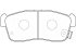Колодки тормозные передние PN9443 NIBK