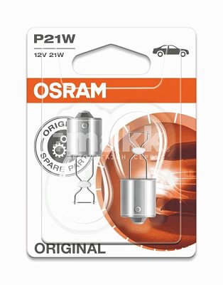 P21W 12V OSRAM 7506-02B (блистер 2шт)