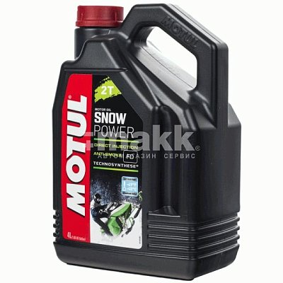 Масло моторное Motul Снег Snowpower 2T API TC 4л