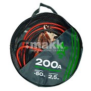 Провода пусковые 200А Green Star 2,5м в сумке