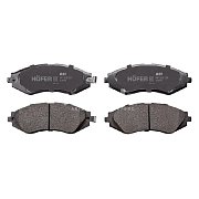 Колодки тормозные передние HF 350 319 HOFER