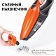 Пылесос автомоб "Агрессор" 12V 90W 2х скоростной LED фонарь 470мл шнур 4м 4 насадки AGR-170T