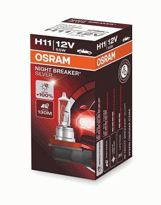 Автолампа H11 12V 55W OSRAM 64211NBS-HCB PGJ19-2 (box 2шт.)