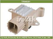 Реле генератора Toyota Lexus 3.3L, Camry 3.0L, Highlander 3.3 TRIN6301 Transpo/WAI