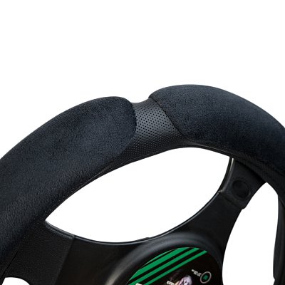 Оплетка спонж серая Green Star Алькантара 6 подушек GREY sponge (М)