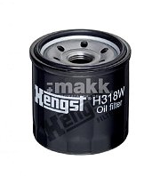 Фильтр масляный Hengst H318W (W 6021) CHEVROLET Aveo 1,2L, Cobalt 1,5L, Gentra
