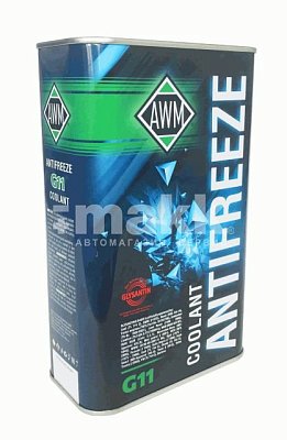 Антифриз AWM11 Ready Mix 1л в мет.канистре