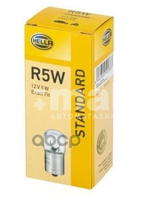 Автолампа R10W 24V Hella BA15s 8GA002071-251