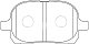 Колодки тормозные передние TOYOTA HARRIER, NADIA, CELICA, CAMRY, LEXUS ES300 BP21401 SB NAGAMOCHI