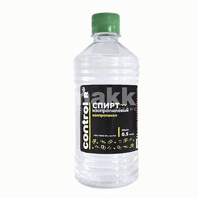 Спирт изопропиловый 0,5л Control R (пластик)