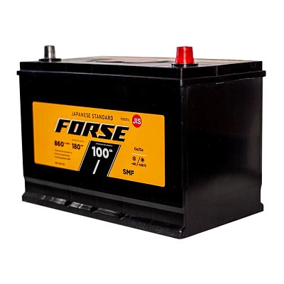 Аккумуляторная батарея 100 Ач Forse Азия (D31L) о/п 30,3*17,5*22,0