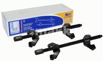 Стяжка пружин с двойными захватами усиленная 280 мм (Cr-V) Кraft КТ 701020